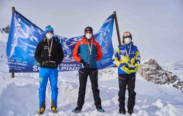 Sci alpinismo, tricolori Under 23: successo di Sostizzo e Mascherona al Presena