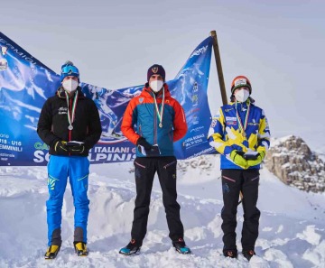 Sci alpinismo, tricolori Under 23: successo di Sostizzo e Mascherona al Presena